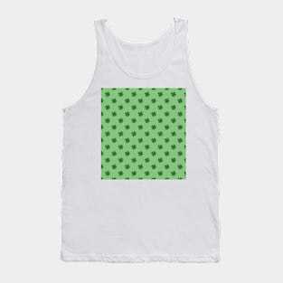 Shamrock lucky clover muser Tank Top